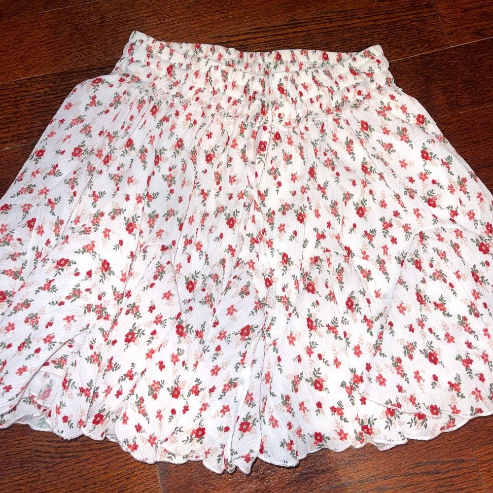 Shein Floral Skirt